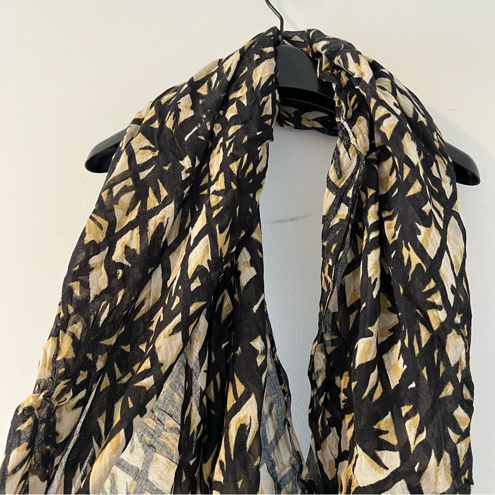 Staring at stars lightweight infinity scarf block print urban outfitters - Picture 3 of 6